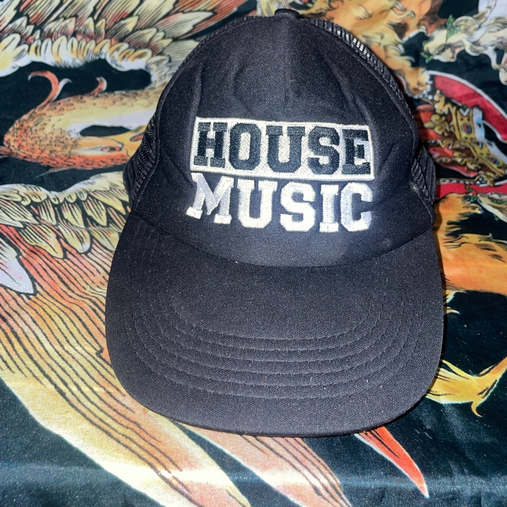 Vintage House Music snapback hat